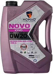 Моторное масло Nomad Novo iono 0W-20 4л Моторное масло Nomad Novo iono 0W-20 4л