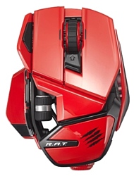Mad Catz Office R.A.T. Wireless Mouse for PC, Mac, Android Red USB