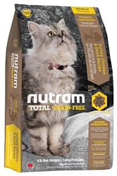 Nutram T22 Индейка, курица и утка для кошек и котят (2.72 кг)