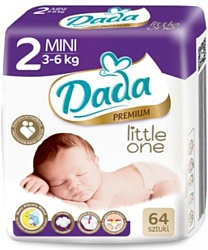 Dada Premium Little one 2 Mini 3-6 кг (64 шт.)