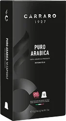Carraro Puro Arabica в капсулах Nespresso 10 шт