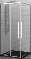 RGW SV-31 90x90 (хром/прозрачное стекло)