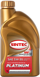 Sintec Platinum SAE 5W-30 API SN/SF 1л