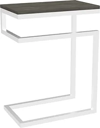 Приставной столик TMB Loft Хидсон 2 Дуб 500x300 (угольный серый/белый) Приставной столик TMB Loft Хидсон 2 Дуб 500x300 (угольный серый/белый)