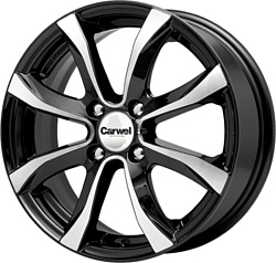 Carwel Омикрон 6x15/4x114.3 D67.1 ET40 Черный с полировкой