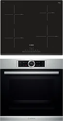 Комплект встраиваемой техники Bosch HBG655BS1 + PIE631FB1E