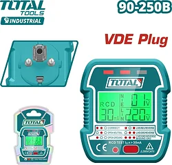 Тестер розеток Total TESST30011