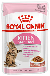 Royal Canin (0.085 кг) 1 шт. Kitten Sterilised (в соусе)