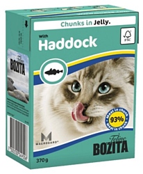 Bozita Feline chunks in jelly with Haddock (0.37 кг) 1 шт.