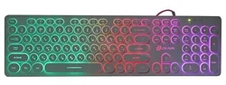 Клавиатура Oklick 420MRL slim Multimedia LED black USB