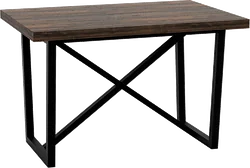 Кухонный стол TMB Loft Бронсон Дуб 1500x800 40 мм (кофе)