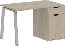 Стол для работы Riva Home Office VR.SP-3-118.1.A Silver (дуб аттик) Стол для работы Riva Home Office VR.SP-3-118.1.A Silver (дуб аттик)