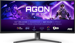 Игровой монитор AOC Agon Pro QD-OLED AG346UCD Игровой монитор AOC Agon Pro QD-OLED AG346UCD