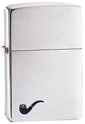 Zippo Pipe 200PL Brushed Chrome