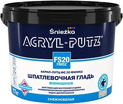 Шпатлевка Sniezka ACRYL-PUTZ FS20 FINISZ (РБ, 17 кг)