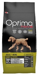 OptimaNova Adult Dog Mini Digestive Rabbit & Potato (0.8 кг)