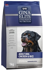 Gina Elite (8 кг) Adult Dog Chiken & Rice