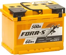Автомобильный аккумулятор Fora-S 6СТ-60L(1) (60Ah) Автомобильный аккумулятор Fora-S 6СТ-60L(1) (60Ah)