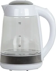 Электрочайник JVC JK-KE1705 (белый/серебристый)