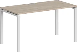 Стол для работы Norden 120x70x75 SG.204.OL.63.WH (дуб светлый/белый)