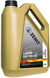 Zenit Lazer SM 5W-40 5л Zenit Lazer SM 5W-40 5л