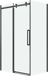 Душевой уголок Grossman Classic 110x80x195 120.K33.04.1180.42.00 (графит сатин/стекло прозрачное)