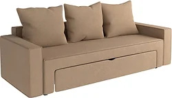 Прямой диван Mio Tesoro Риему (Prince Camel)