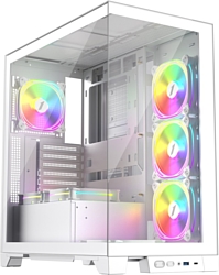 Корпус для компьютера 1stPlayer Mi8 MI8-WH-3FC7R-W-1FC7-W (белый)