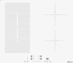 Электрическая варочная панель Schtoff I6S07B Cold White