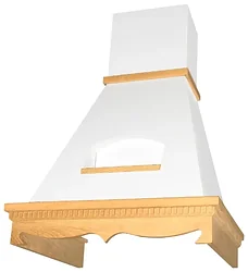 Вытяжка ELIKOR Бельведер 90 бежевый / дуб бежевый