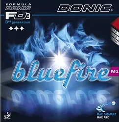 Ракетка для настольного тенниса Donic Bluefire M1 (max, красный)