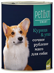 Petibon (0.41 кг) 1 шт. Smart Курица & утка