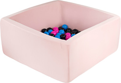 Misioo 90x90x40 200 шаров (светло-розовый)