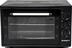 Электропечь Kraft KF-MO3800BL (черный)