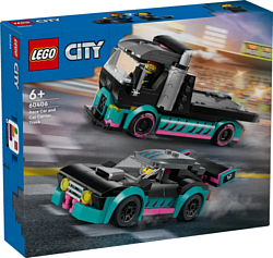 LEGO City 60406 Гоночный автомобиль и грузовик-автовоз