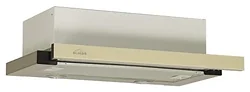Вытяжка ELIKOR Интегра 45 нержавейка / бежевое стекло