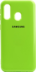 EXPERTS Jelly Tpu 2mm для Samsung Galaxy A40 (зеленый)