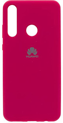 EXPERTS Original Tpu для Huawei Y6p с LOGO (неоново-розовый)