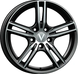 Колесный диск Вектор V223 6.5x16/5x112 D57.1 ET46 Черный с алмазной проточкой Колесный диск Вектор V223 6.5x16/5x112 D57.1 ET46 Черный с алмазной проточкой
