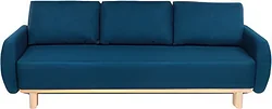 Прямой диван Делком40 Тулисия (синий)