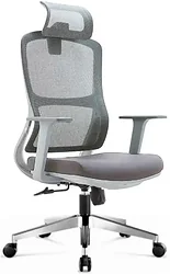 Кресло SitUp Point Lux Grey Chrome (сетка Grey/Grey) Кресло SitUp Point Lux Grey Chrome (сетка Grey/Grey)