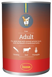 Husse (0.4 кг) 1 шт. Консервы для собак Adult Pate