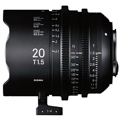 Sigma 20mm T1.5 Sony E