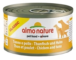 Almo Nature Classic Adult Dog Tuna and Chicken (0.095 кг) 24 шт.