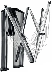Сушилка для белья Brabantia WallFix с защитным коробом 475924 (стальной матовый)