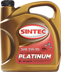 Sintec Platinum 5W-30 API SN/CF 4л