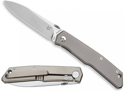 Fox Knives Terzuola N690 (титан, серый)