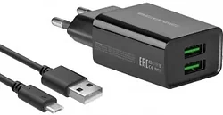 Зарядное устройство Atomic U400 USB Type-C (черный)