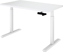 ErgoSmart Manual Desk 1360x800x36 мм (альпийский белый/белый)