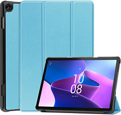 Чехол для планшета JFK Smart Case для Lenovo Tab M10 Plus 3rd Gen TB-328F (небесно-голубой)